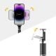 4. Tech-Protect L08S Bluetooth-Selfie-Stick mit Fernbedienung, Stativ bis 141 cm – Schwarz