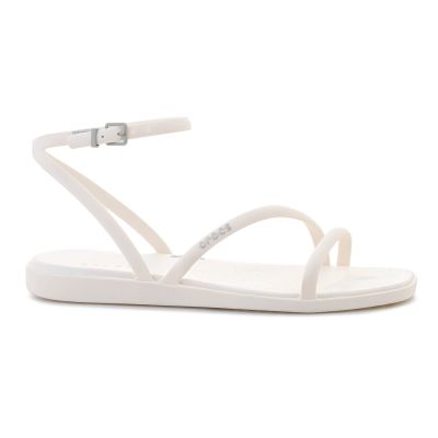 6. CROCS MIAMI Knöchelriemensandale in Kreide 212256-0WV