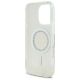 7. Guess IML Strassstein-MagSafe-Hülle für iPhone 16 Pro – Weiß