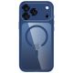 3. Tech-Protect MagPeak MagSafe CC Hülle für iPhone 18 Pro / 17 Pro – Transparentes Marineblau
