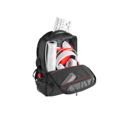 3. GENESIS PALLAD 410 Rucksack, Schwarz, Polyester
