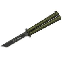 Butterfly-Messer K25 36249 Balisong Grün