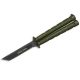 Butterfly-Messer K25 36249 Balisong Grün