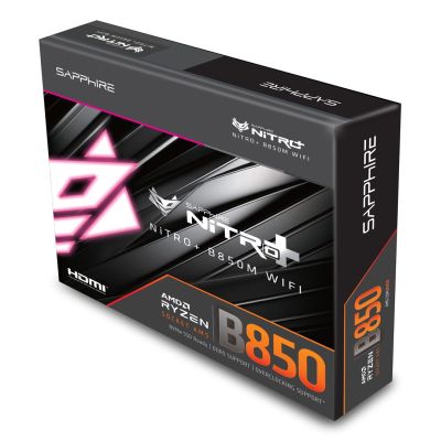 7. SAPPHIRE NITRO+ B850M WIFI Motherboard