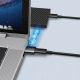 3. Joyroom Adapter von USB Typ C (weiblich) auf USB (männlich) 2 Stk. schwarz (S-H152 Black)