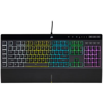 Corsair K55 RGB PRO Gaming-Tastatur USB QWERTZ Deutsch Schwarz