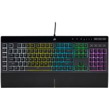 Corsair K55 RGB PRO Gaming-Tastatur USB QWERTZ Deutsch Schwarz