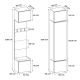 10. Garderobe HAGA IV 2SZ2W SONOMA