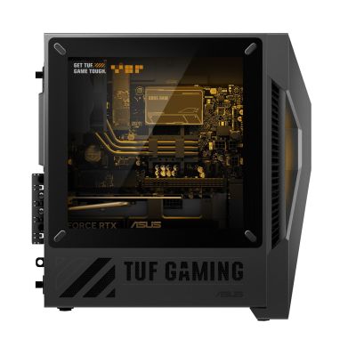 4. ASUS TUF Gaming T500 T500MV-07240H242W Intel Core 7 240H 32 GB DDR5-SDRAM 1 TB SSD NVIDIA GeForce RTX 5060 Ti Windows 11 Home Mini-Tower-PC Schwarz, Grau