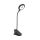 Mini Wozinsky Kabellose LED-Leselampe mit Clip + USB-C-Kabel - Schwarz