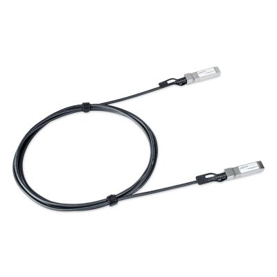 LANCOM SFP-DAC10-3m InfiniBand/Glasfaserkabel Schwarz, Stahl