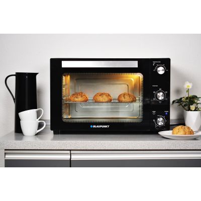 3. Blaupunkt EOM601 Mini-Backofen (Drehknopf; 1800 W; Schwarz)