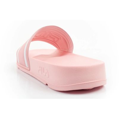 5. Fila Damen-Sport-Flip-Flops Morro, bequeme rosa Hausschuhe für den Pool