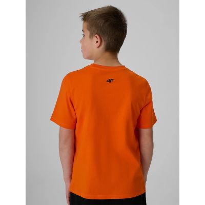 2. Normales bedrucktes Jungen-T-Shirt 4F 4FJRSS26TTSHM4278-70S