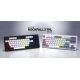 13. HATOR Rockfall 3 TKL Kabellose Tastatur Universal USB + RF + Bluetooth QWERTZ Englisch Weiß