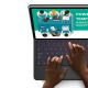 13. Dux Ducis Keyboard (MK Series) Hülle mit Bluetooth-Tastatur für Samsung Galaxy Tab S9+ / S8+ / S7+ – Schwarz
