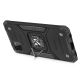 4. Wozinsky Ring Armor Tough Hybrid Case Cover + Magnethalterung für Samsung Galaxy A22 4G schwarz
