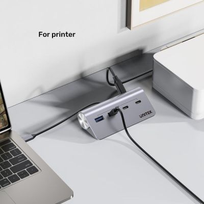 17. UNITEK ALUMINIUM-HUB USB-A/C 2X USBA 2X USBC 5GBP