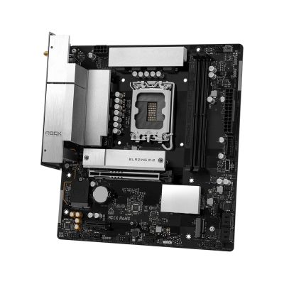 5. Asrock B860M Rock WiFi Intel B860 LGA 1851 (Sockel V1) Micro-ATX