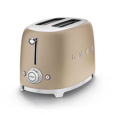 3. Smeg TSF01CHMEU Toaster 6 2 Fächer 950 W Champagner