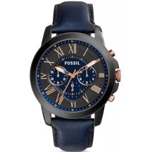 FOSSIL Grant Herrenuhr aus Leder FS5061 + Box