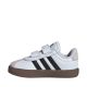 11. Adidas VL Court 3.0 Skateboardschuhe für Kinder, Weiß und Grau, ID9157