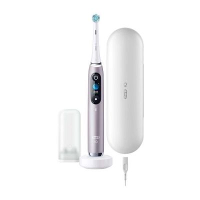 31. Oral-B iO Series 9 Zahnbürste mit Rosenquarz-Finish