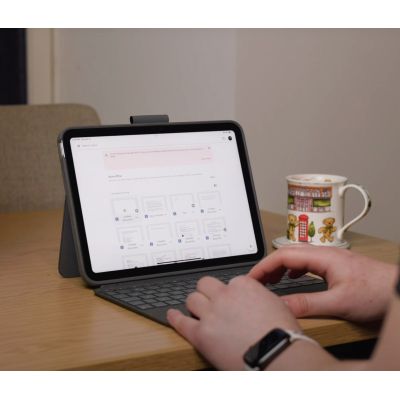 Logitech Bluetooth Combo Touch iPad 10. Generation Tastatur