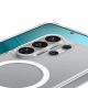 7. Spigen Ultra Hybrid Mag MagSafe Hülle für Samsung Galaxy S26 Ultra – Transparent und Weiß