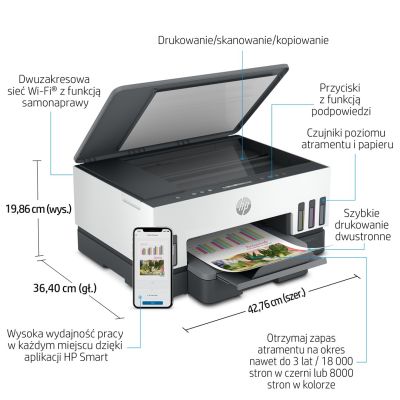 6. HP Smart Tank 720 All-in-One Drucker