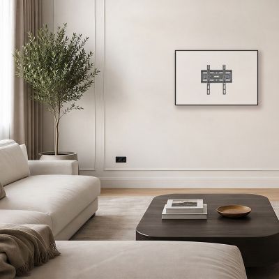9. MACLEAN TV-HALTERUNG / -AUFHÄNGER 13-43'' MACLEAN TV-HALTERUNG / -AUFHÄNGER, MAX. VESA 200X200, 13-43", BIS ZU 45KG, SCHWARZ, NEIGUNGSVERSTELLBAR
