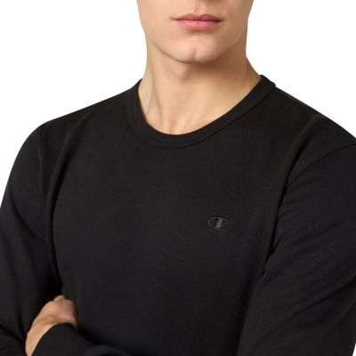4. Champion Rundhals-Sweatshirt Herren Schwarz 220785 KK001