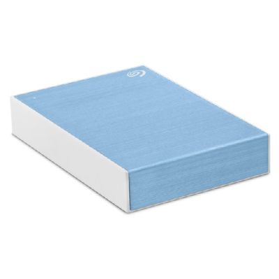 5. Seagate 4 TB Ounetouch Externe tragbare Festplatte – Hellblau