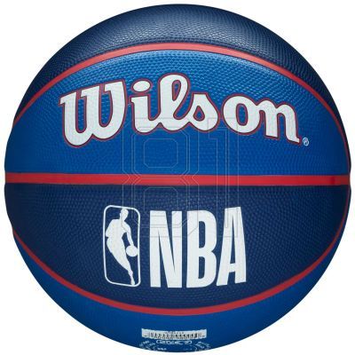 4. Wilson NBA Team Philadelphia 76ers Ball WTB1300XBPHI 