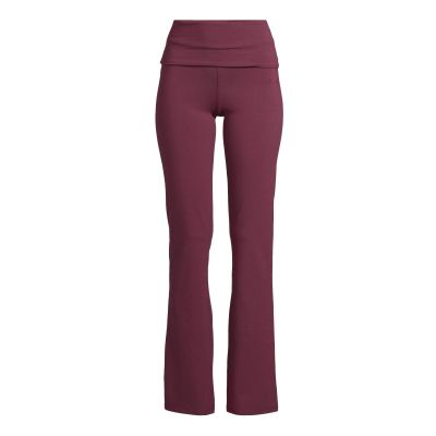 CASALL Sublime Folded Flare Pants, Burgundy