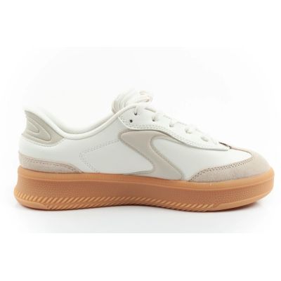 4. Skechers Damen-Sneaker Lifted Luxe ecru weiß Slip-Ins