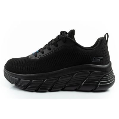 2. Skechers Bobs B Flex Damen-Sneaker, modisch, schwarz