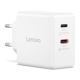 9. Lenovo G0A6065WEU Universelles Handy-Ladegerät Weiß AC Intern