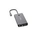 9. Verbatim CMH-14 USB Typ-C Adapter 5000 Mbit/s Silber
