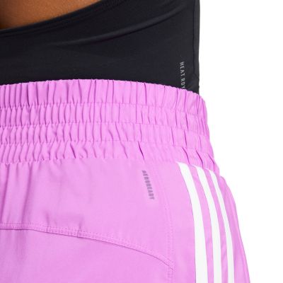 9. adidas Pacer Training 3-Streifen Woven High Rise Shorts W IX1079