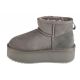 4. EMU Australia Stinger Micro Flatform W W13082-CHAR Schuhe