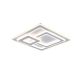 LED-Deckenleuchte MITA 51x51cm MATT WH