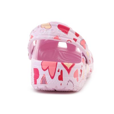 5. CROCS CLASSIC VDAY CLOG KINDER ROSA MILK/HERZEN 209754-7CI