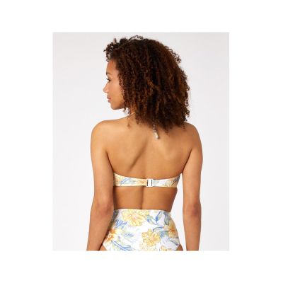 9. Bikini-Top RIP CURL Always Summer Bandeau, weiß