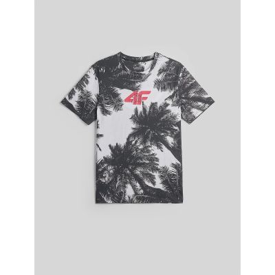 4. Herren-T-Shirt mit Aufdruck, regulär, Größe 4F 4FRSS26TTSHM4302-20A