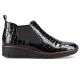 13. Rieker W R474 Schlangenleder Stiefeletten schwarz