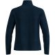 Herren-Fleecejacke Odlo GRID FLEECE Midlayer mit durchgehendem Reißverschluss, grün