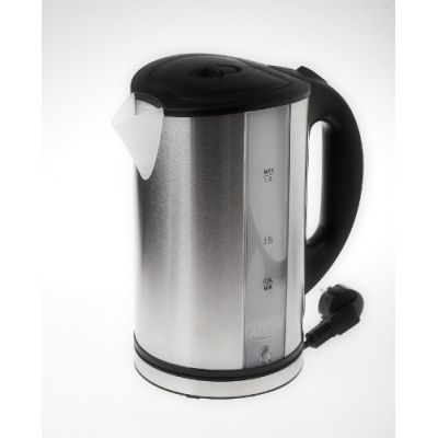 4. Adler AD 1216 Wasserkocher (2000W 1,8l; silber)