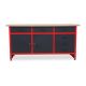 AWTOOLS Werkbank mit 6 Schubladen, 160 x 60 x 85 cm
