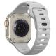 2. Tech-Protect Silikonarmband für Apple Watch 44 / 45 / 46 / 49 mm – Grau